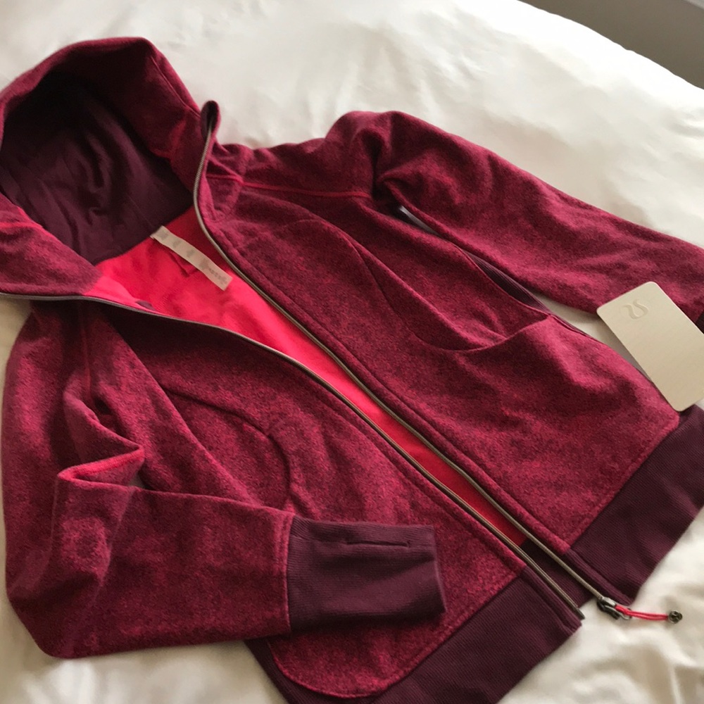 Lululemon Scuba Hoodie III Magenta/Maroon